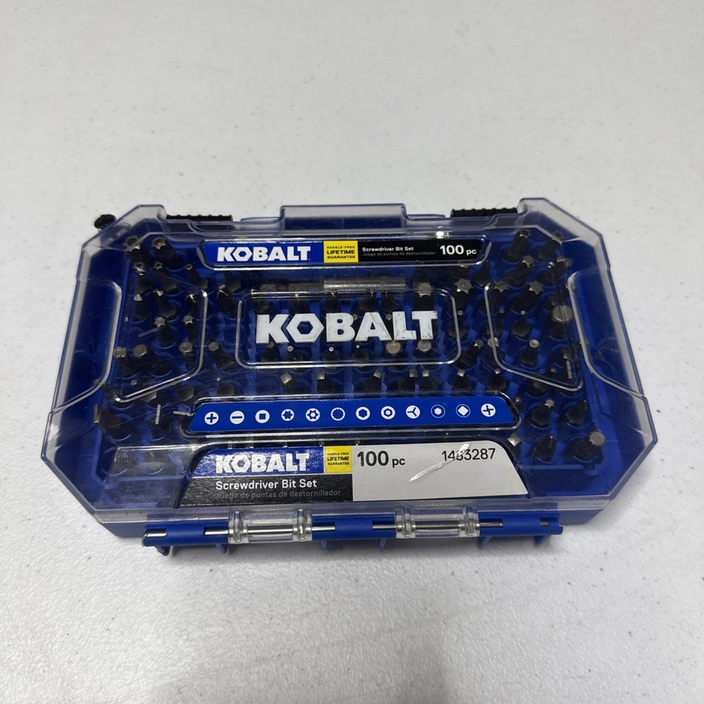 Kobalt  - 101464 - 100-Piece 1-in Steel Hex Shank Screwdriver (SEE PICTURE)